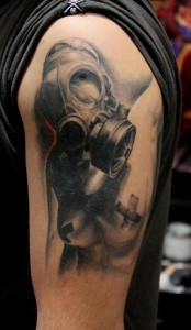 Gas Masks Tattoos