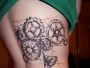 Gear Tattoos Pictures