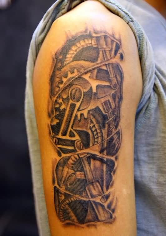 Gear Tattoos Designs, Ideas and Meaning | Tattoos For You