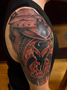 Gladiator Tattoo Shoulder