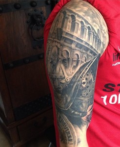 Gladiator Tattoo Sleeve