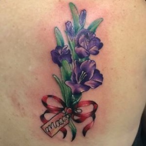 Gladiolus Tattoo Images