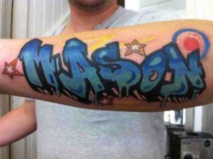 Graffiti Name Tattoos