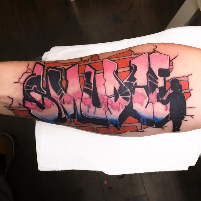 Graffiti Tattoos Designs, Ideas and Meaning | Tattoos For You