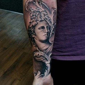 Greek God Apollo Tattoos
