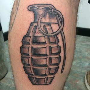 Grenade Tattoo