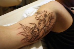 Griffin Tattoo Sleeve