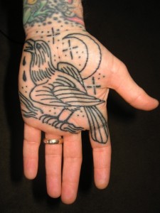 Hand Palm Tattoos