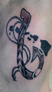 Hawaiian Fish Hook Tattoo