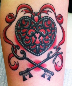 Heart Locket Tattoo