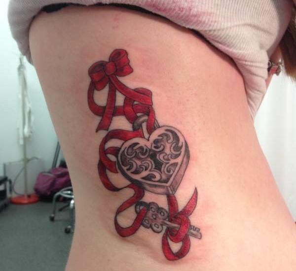 Heart Locket Tattoos Designs, Ideas and Meaning - Tattoos For You
