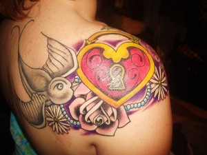 Heart Locket Tattoos