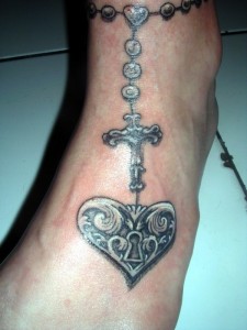 Heart Lockets Tattoos