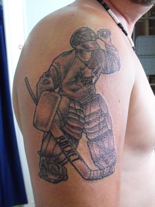 Hockey Tattoos Designs, Ideas and Meaning | Tattoos For You