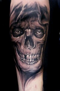 Horror Skulls Tattoos