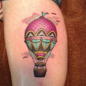 Hot Air Balloon Tattoos