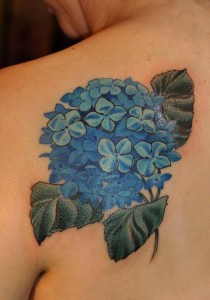 Hydrangea Tattoo