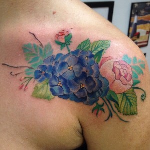 Hydrangea Tattoo Pictures