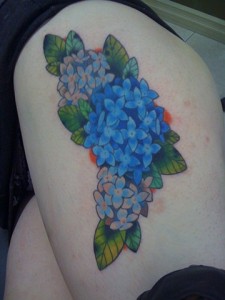 Hydrangea Tattoos