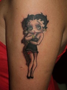 Images of Betty Boop Tattoos