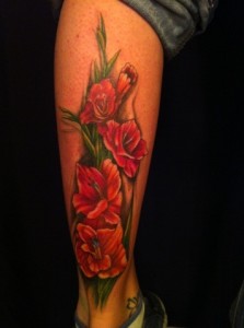 Images of Gladiolus Tattoo