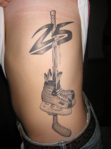 Hockey Tattoos Designs, Ideas and Meaning | Tattoos For You