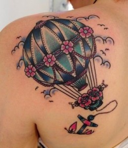 Images of Hot Air Balloon Tattoo