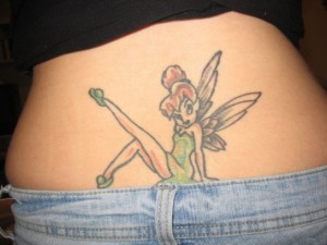 Images of Tinkerbell Tattoo
