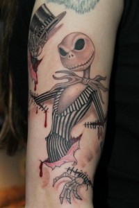 Jack Skellington Tattoos