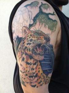 Jaguar Tattoo Sleeve