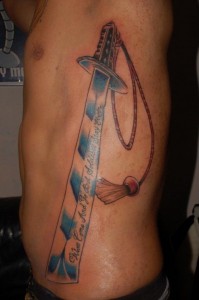 Japanese Sword Tattoo