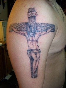 Jesus Crucifix Tattoo