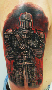 Knight Tattoos Pictures