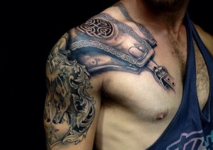 Knights Armor Tattoo