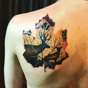 Leaf Tattoo