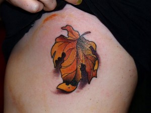 Leaf Tattoo Designs