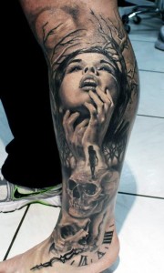 Leg Sleeve Tattoos for Guys