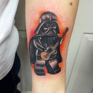 Lego Darth Vader Tattoo