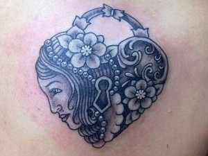 Locket Tattoo Designs