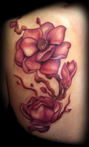 Magnolia Branch Tattoo