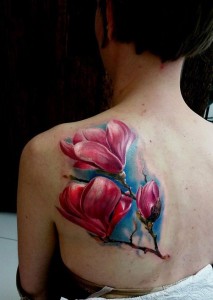 Magnolia Tattoo Images