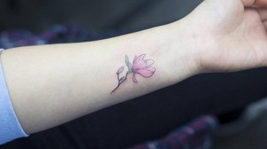 Magnolia Tattoo Small