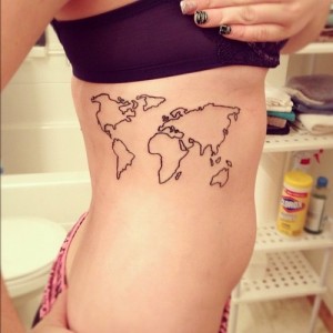 Map Tattoo