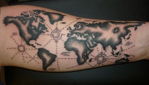 Map Tattoos