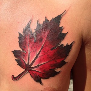 Maple Leaf Tattoo