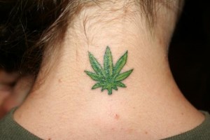 Marijuana Leaf Tattoo Designs