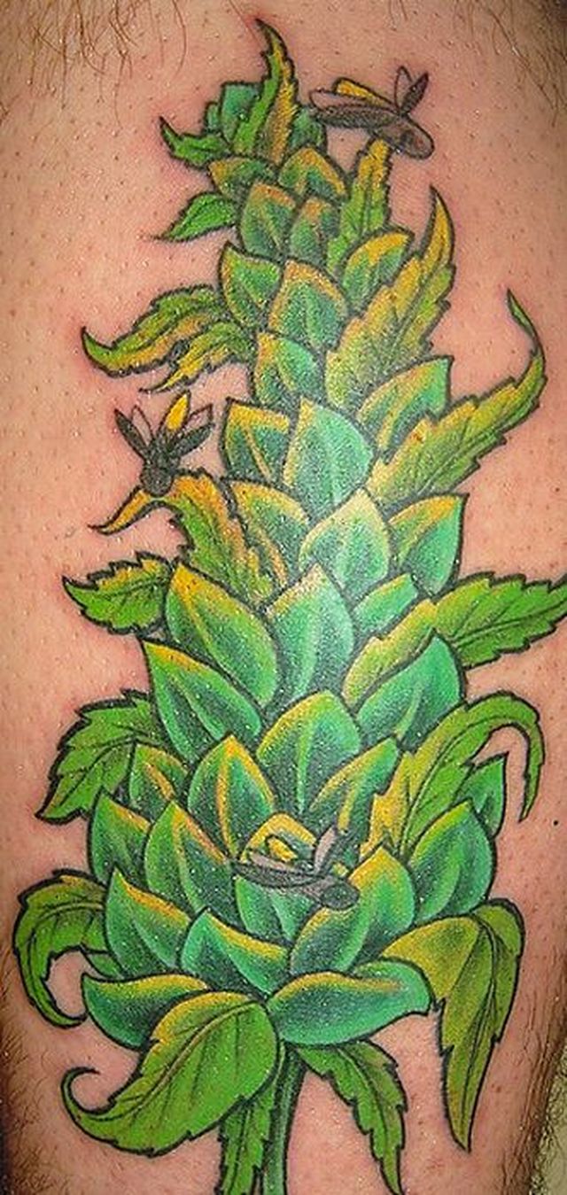 Marijuana Tattoos Designs, Ideas and Meaning | Tattoos For You