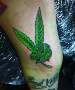 Marijuana Tattoo Designs