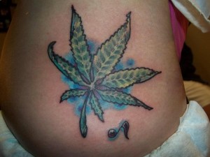 Marijuana Tattoos Images