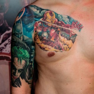 Marvel Comic Tattoos